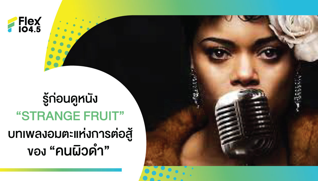 เรื่องน่ารู้บทเพลง “STRANGE FRUIT” บทเพลงอมตะแห่งการต่อสู้ของ “คนผิวดำ” ก่อนชม “THE UNITED STATES VS BILLIE HOLIDAY บิลลี ฮอลิเดย์ เสียงเพลงสู้อเมริกา”